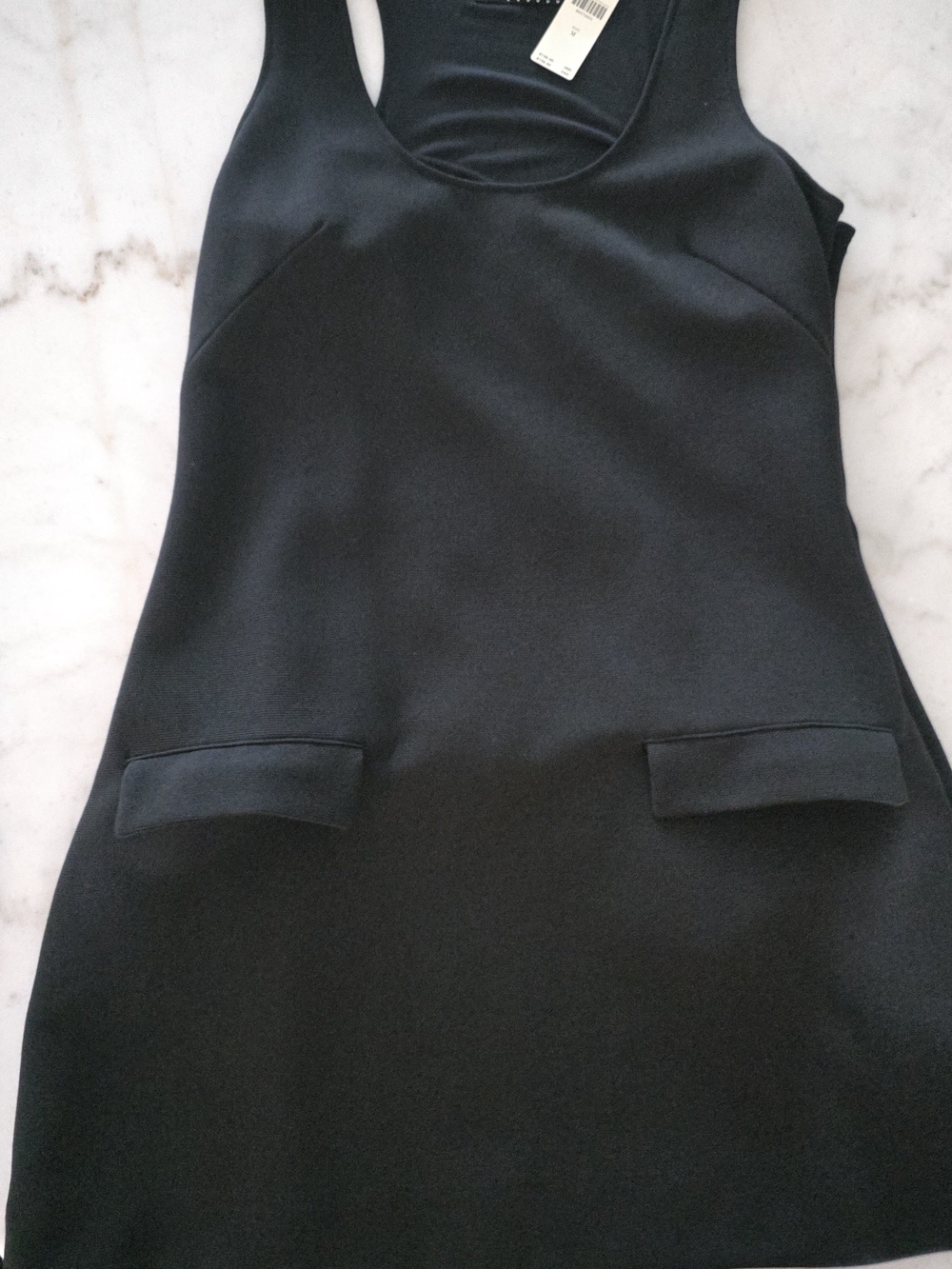 Mauve Black Sleeveless Scoop-Neck Mini Dress - Picture 4 of 5